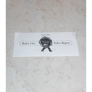 Vintage 1987 How To Host A Murder Game Replacement Piece The Class Of '54